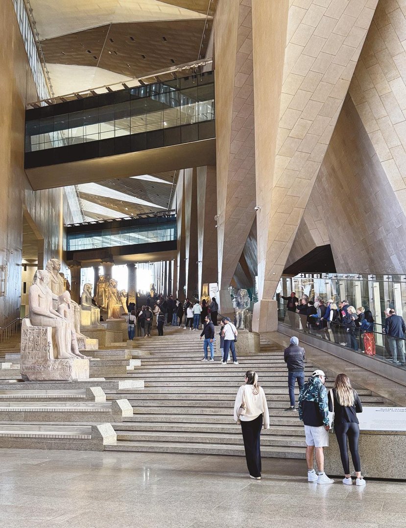 Cairo by Plane – Grand Egyptian Museum & Pyramids