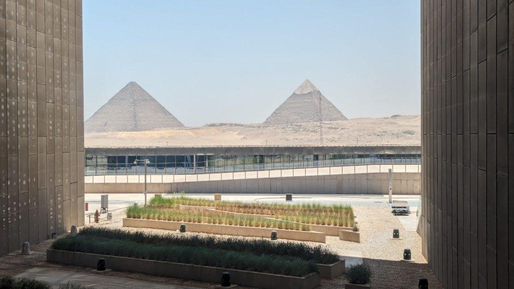 Cairo by Plane – Grand Egyptian Museum & Pyramids